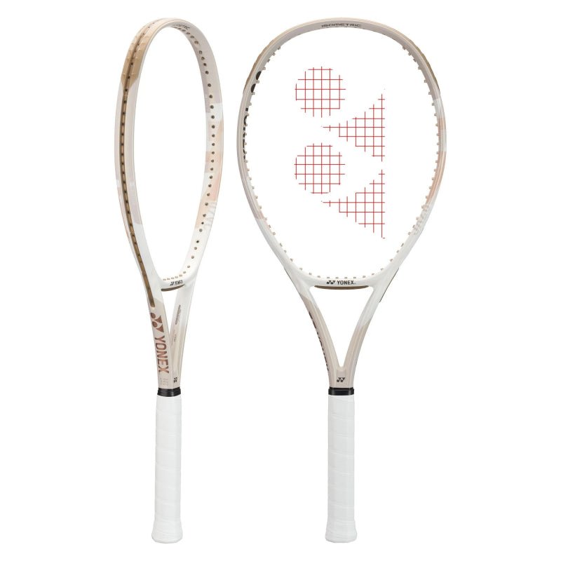 YONEX VCORE 100L (Sand Beige) 280g Tennis Racquet - Unstrung & Free Grip - Gem Sports