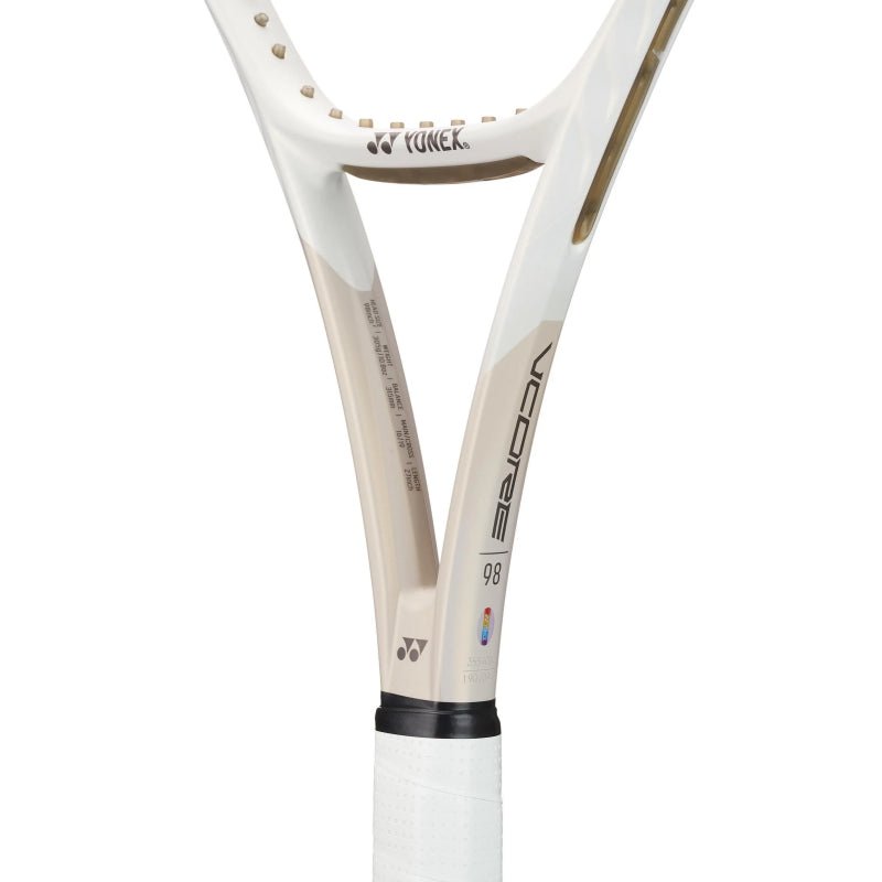 YONEX VCORE 98 (Sand Beige) 305g Tennis Racquet - Unstrung & Free Grip - Gem Sports