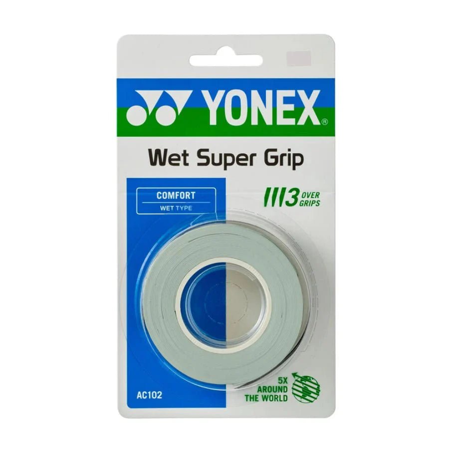YONEX Wet Super Grip (3 Wraps) AC102EX - Multiple Colors - Gem Sports