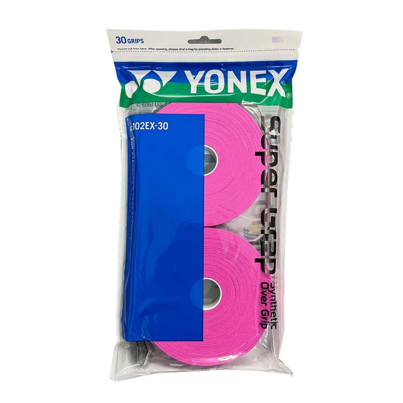 YONEX Wet Super Grip (30 Wraps) AC102EX - 30 - Multiple Colors - Gem Sports