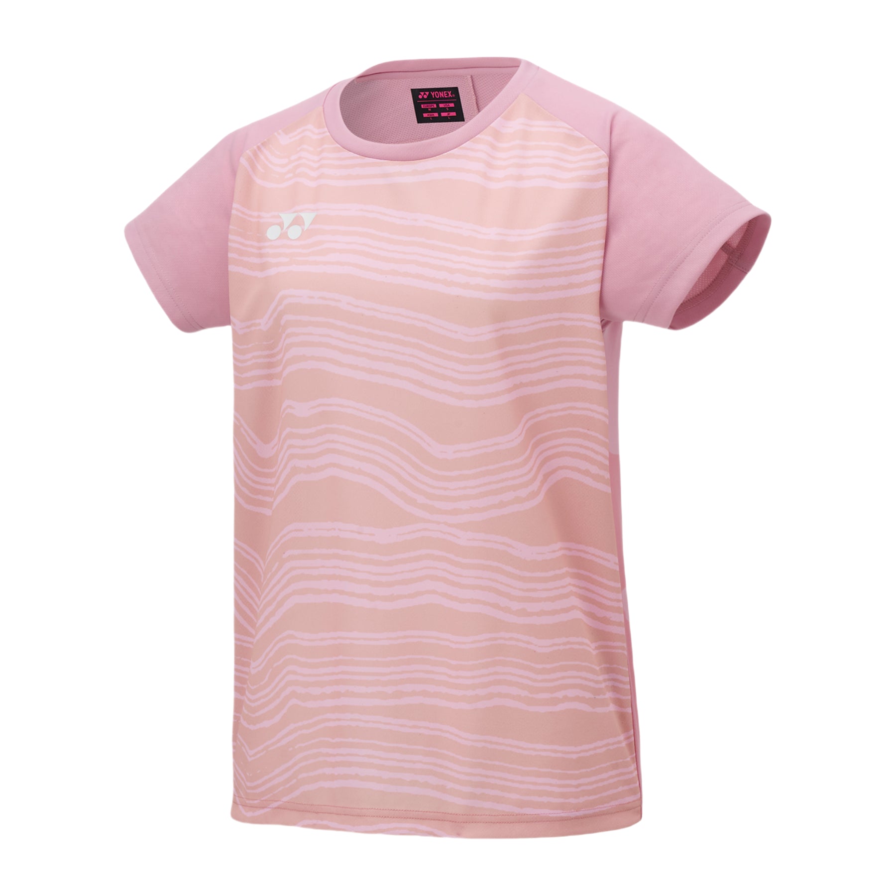 YONEX Women's Crew Neck Shirt YW0050EX - Smoke Pink - Gem Sports