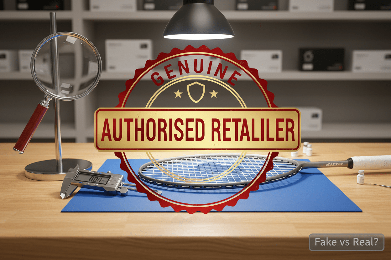 How to Spot Fake Racquets (and Why Authentic Gear Matters) — Badminton & Tennis - Gem Sports