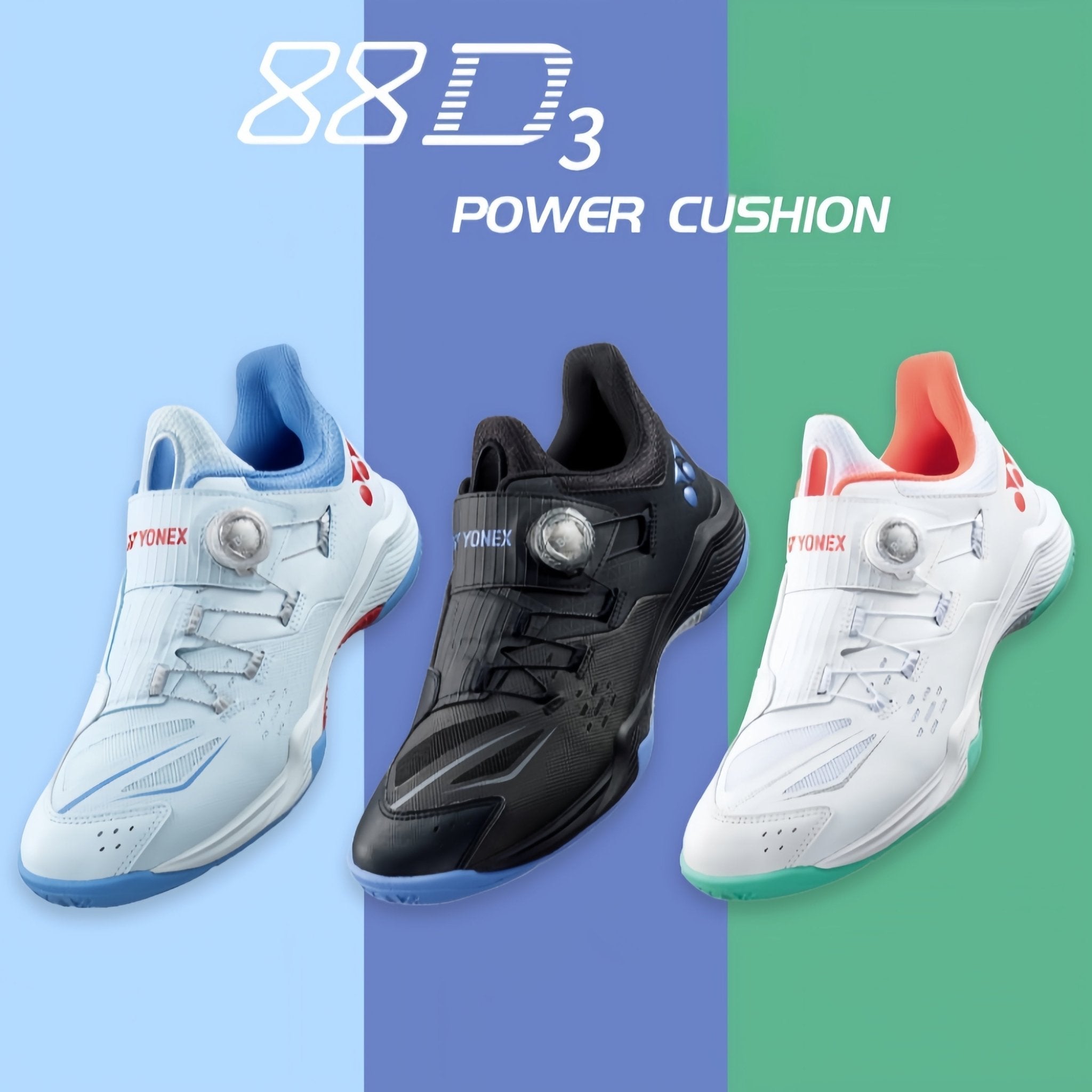 YONEX 88 DIAL Series (BOA Fit &amp; Control) - Gem Sports