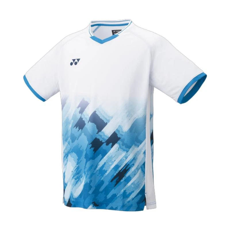 YONEX 2024 China National Team Men’s Crew Neck Shirt 10581 White - Gem Sports