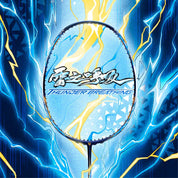 OGKILS (SPEED) Thunder Breathing Badminton Racquet Blue/Gold - Gem Sports