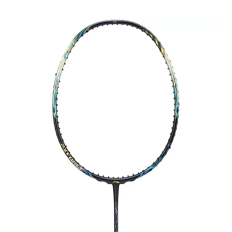 LI-NING AxForce 100 QILIN Badminton Racquet Black/Gold - Gem Sports