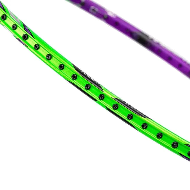 LI-NING HALBERTEC 9000 Badminton Racquet Green/Purple - Gem Sports