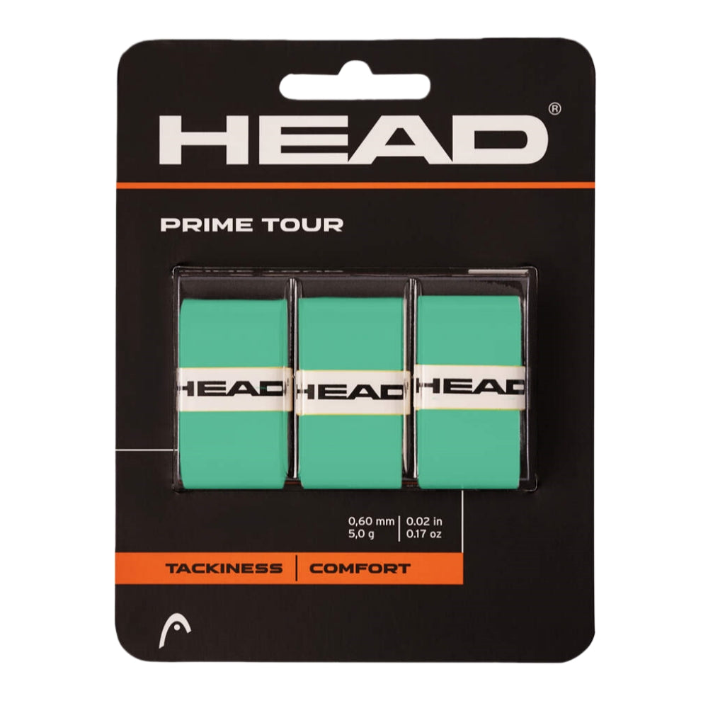 HEAD Prime Tour Overgrip (3 Wraps) – Mint
