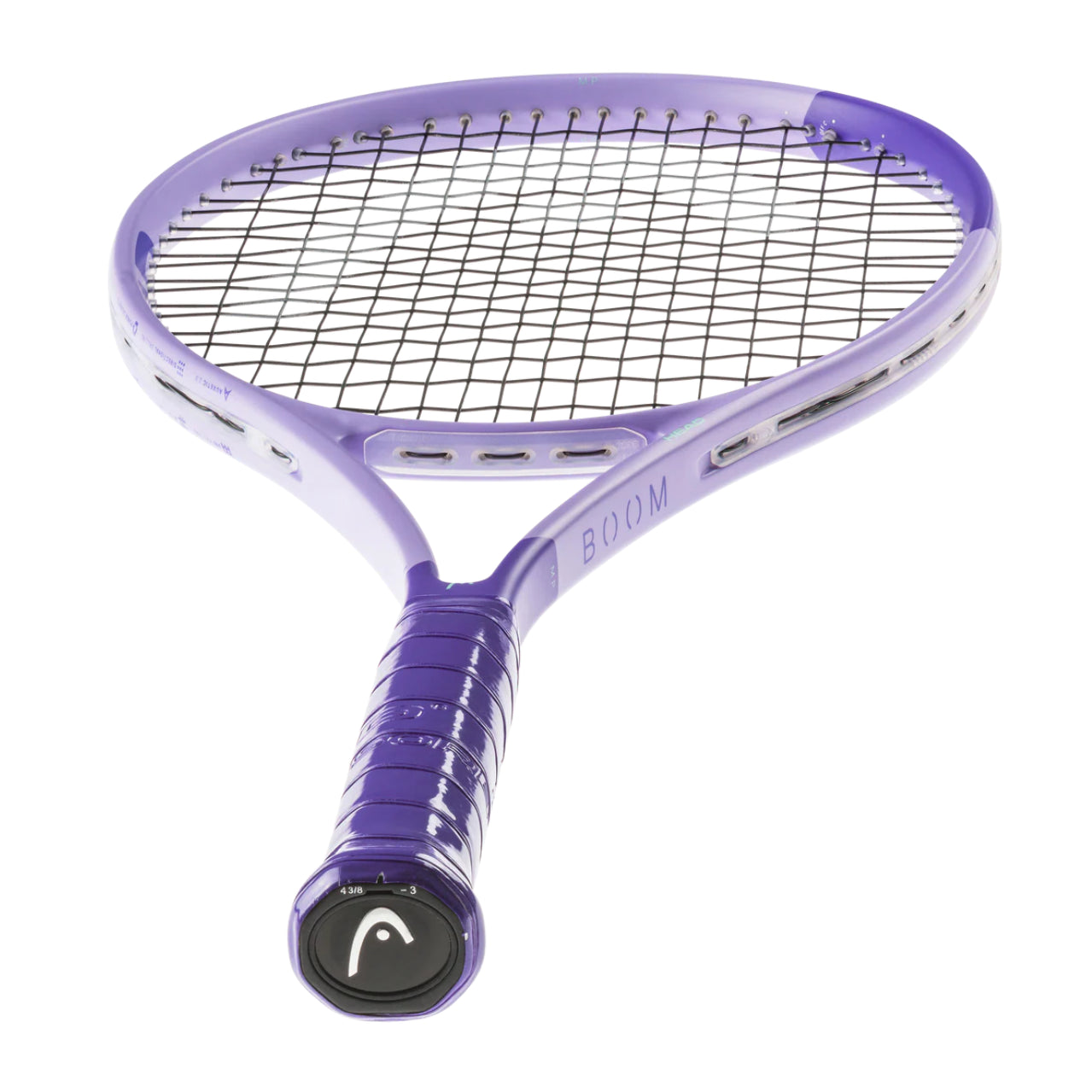 （Preorder) HEAD 2026 BOOM MP ALTERNATE (Tonal Purple) 295g Tennis Racquet - Strung & Free Grip