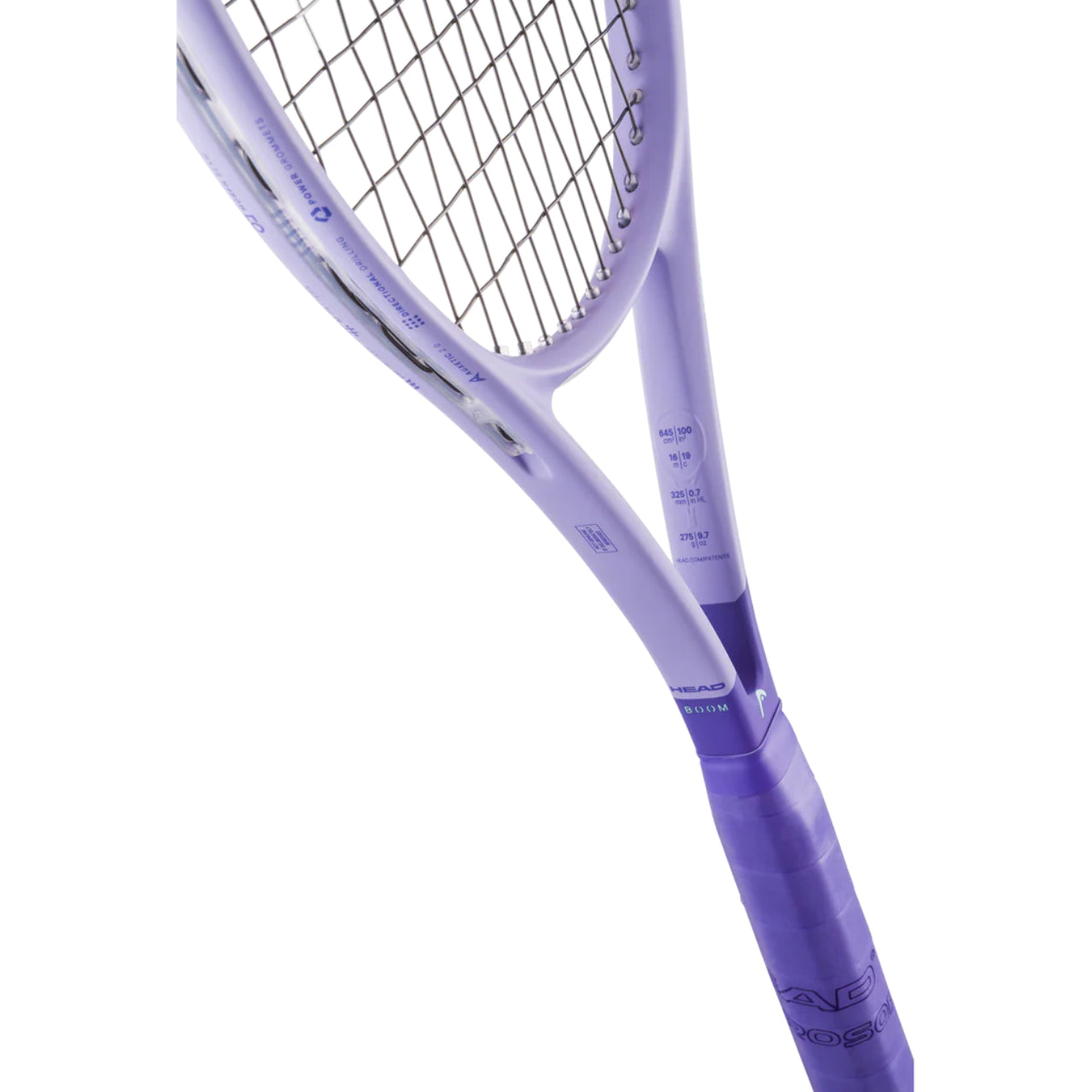 （Preorder) HEAD 2026 BOOM MP L ALTERNATE (Tonal Purple) 275g Tennis Racquet - Strung & Free Grip
