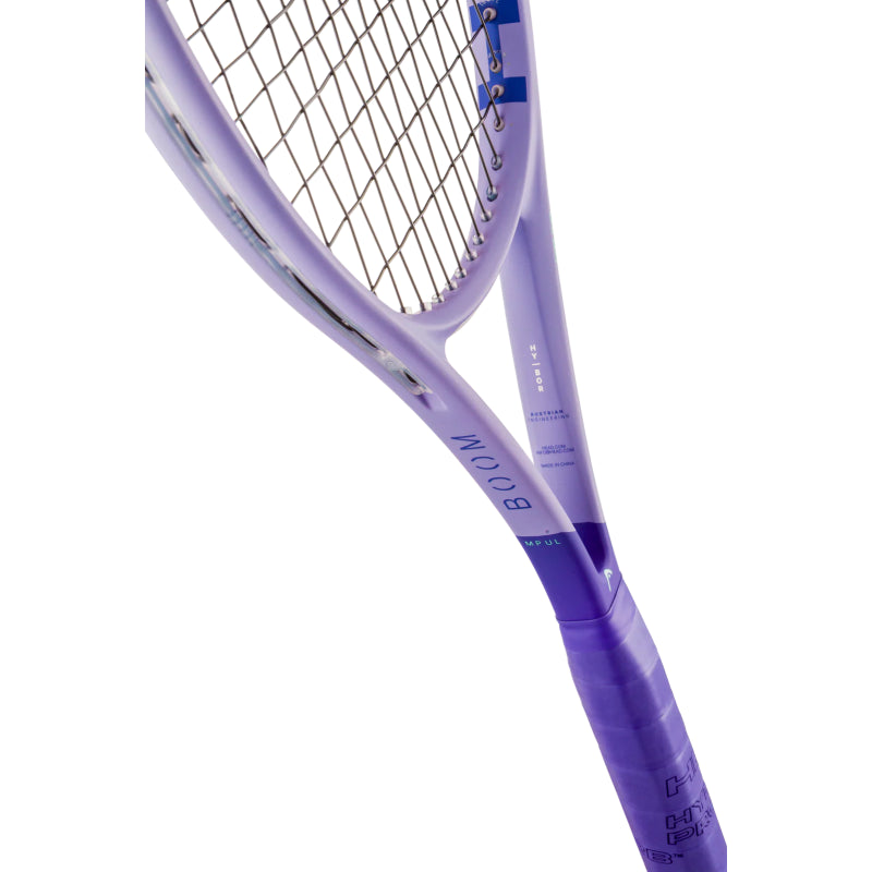 （Preorder) HEAD 2026 BOOM MP UL ALTERNATE (Tonal Purple) 255g Tennis Racquet - Strung & Free Grip