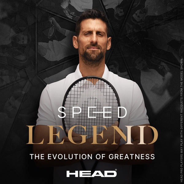 HEAD SPEED MP LEGEND 2025 (Black/Gold) 300g Tennis Racquet - Strung & Free Grip