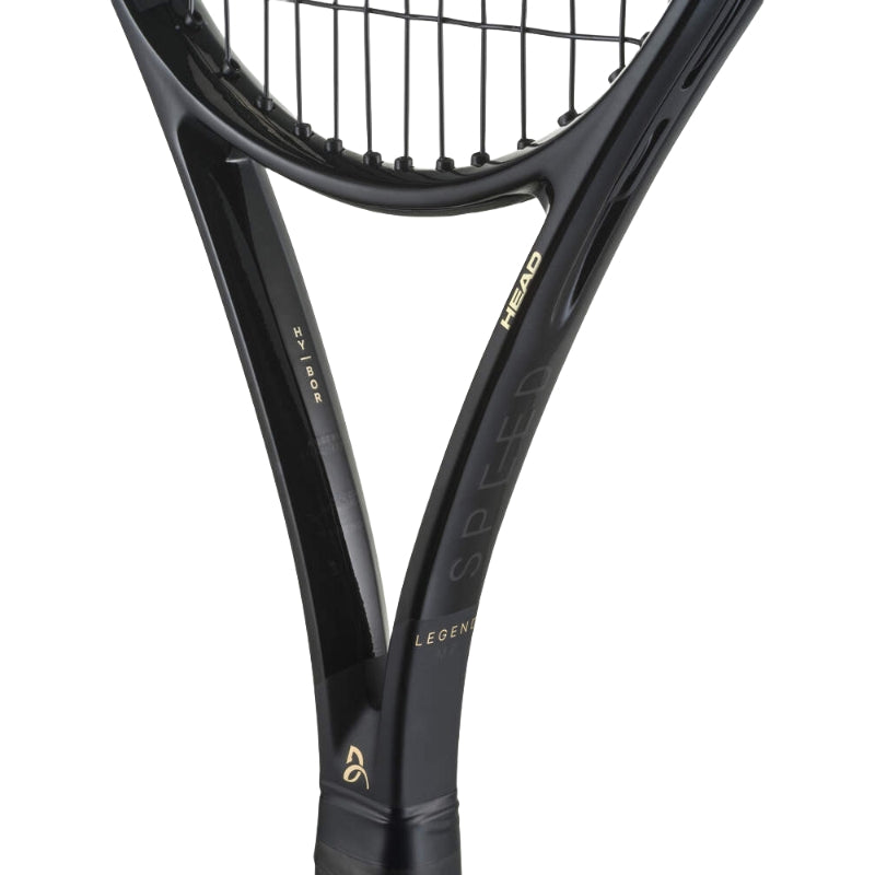 HEAD SPEED MP LEGEND 2025 (Black/Gold) 300g Tennis Racquet - Strung & Free Grip