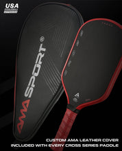 AMA SPORT Cross Pickleball Paddle Red (USAPA Approved) - Gem Sports