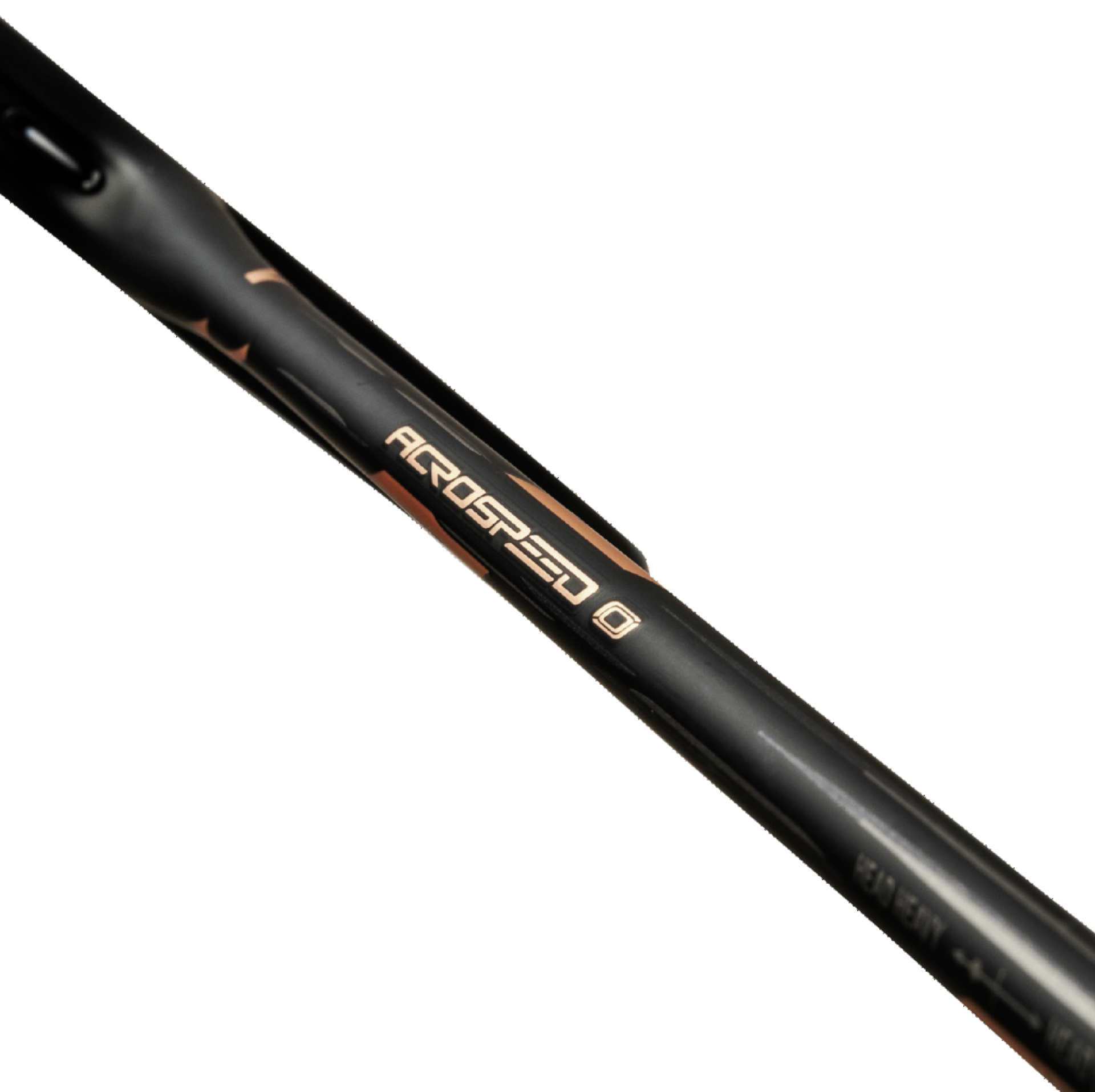 MIZUNO ACROSPEED 0 (Black/Rose Gold) 4U/G6 Badminton Racquet – Unstrung & Free Grip