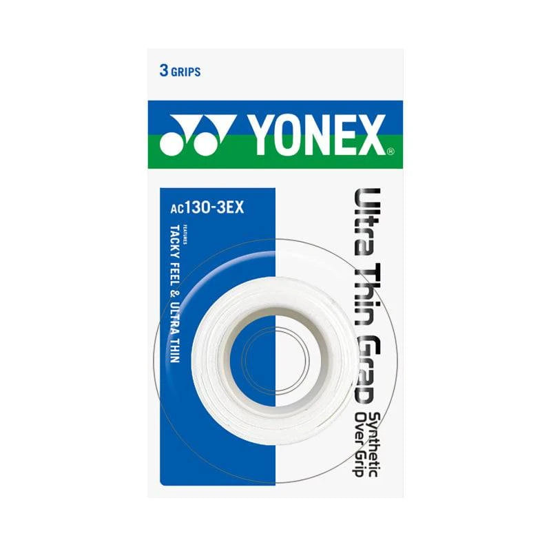 YONEX Ultra Thin Grap (3 wraps) AC130-3EX Multiple Colors - Gem Sports