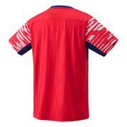 YONEX 2025 China National Team Men's Crew Neck Shirt 10644YX - Clear Red