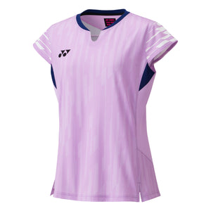 YONEX 2025 China National Team Women's Crew Neck Shirt 20860YX - Fuchsia