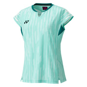 YONEX 2025 China National Team Women's Crew Neck Shirt 20860YX - Light Turquoise