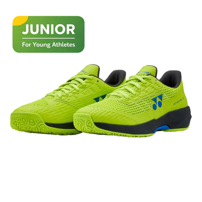YONEX 2026 Power Cushion Ad-Accel (All Court) JUNIOR Tennis Shoes - Fresh Lime