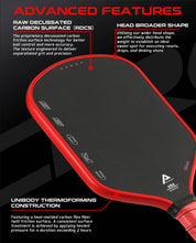 AMA SPORT Cross Pickleball Paddle Red (USAPA Approved) - Gem Sports