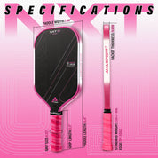 AMA SPORT NXT 01 Max Pickleball Paddle 16MM PINK - Gem Sports