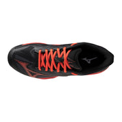(CLEARANCE) MIZUNO WAVE EXCEED LIGHT 2 AC MEN'S Tennis Shoes Black/Radiant Red - Gem Sports