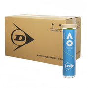 DUNLOP Australian Open (4 Ball Can) Tennis Balls – 1 Case (18 Cans / 72 Balls) - Gem Sports
