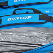 DUNLOP FX PERFORMANCE Racquet Bag (12 pcs) – Black/Blue - Gem Sports
