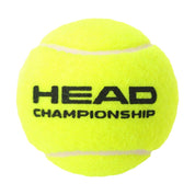 HEAD CHAMPIONSHIP (4 Ball Can) Tennis Balls – 1 Can - Gem Sports