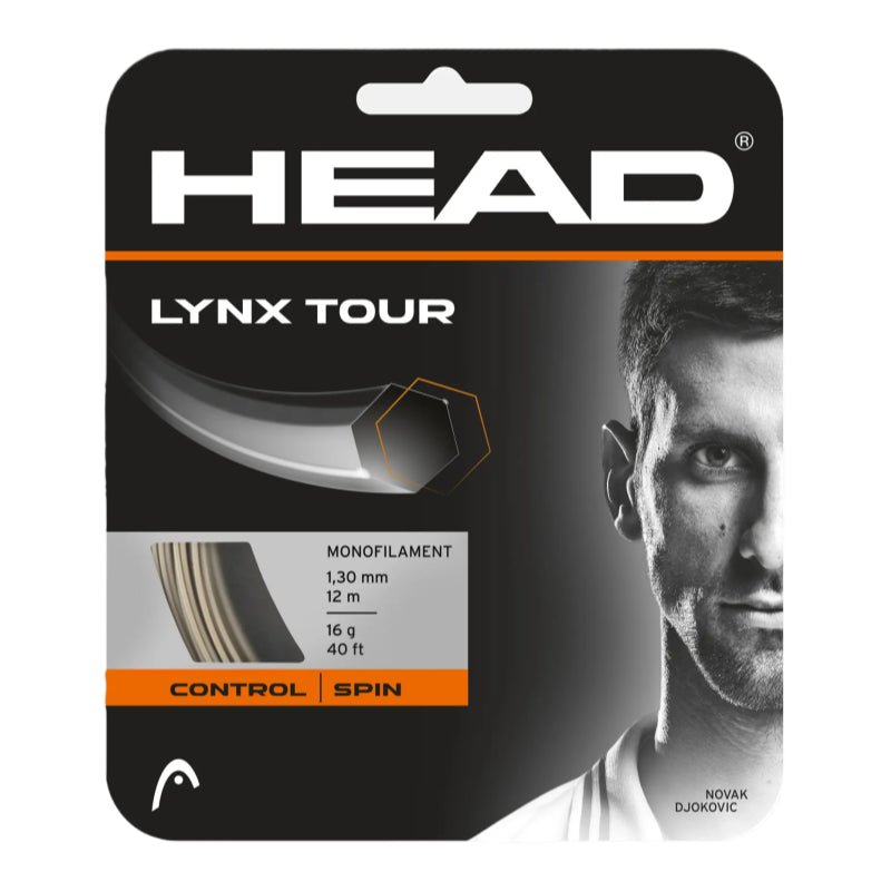 HEAD Lynx Tour 17 (1.25mm) Tennis String 12m Set - Champagne - Gem Sports