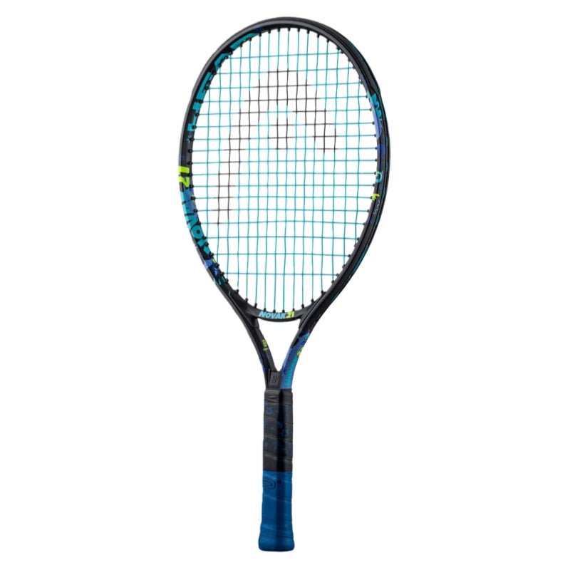 HEAD NOVAK 21 JUNIOR (180g) Tennis Racquet - Strung & Free Grip - Gem Sports