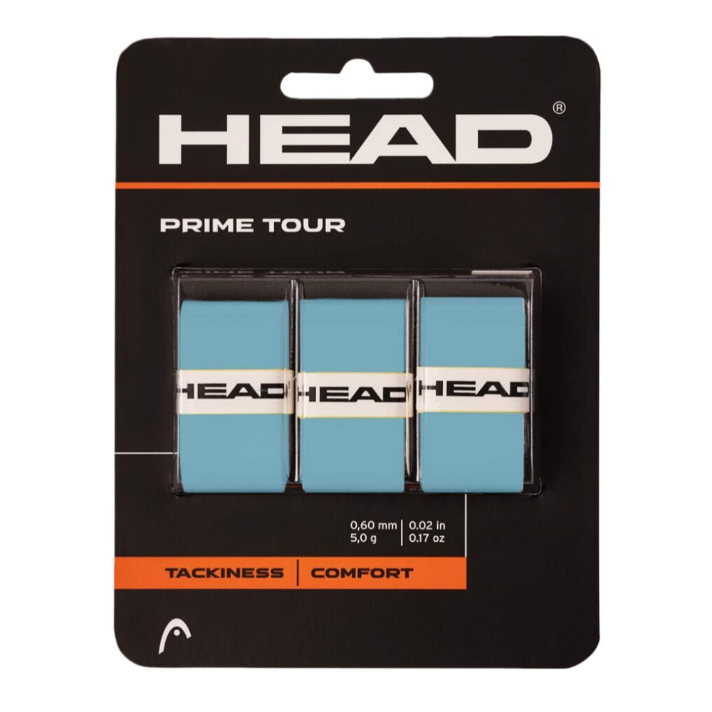 HEAD Prime Tour Overgrip (3 Wraps) – Blue - Gem Sports