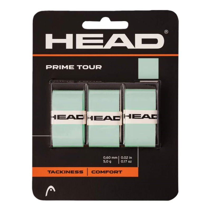 HEAD Prime Tour Overgrip (3 Wraps) – Celeste - Gem Sports