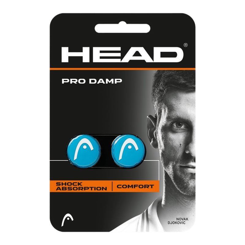 HEAD Pro Damp Tennis Vibration Dampener (Pack of 2) - Blue - Gem Sports