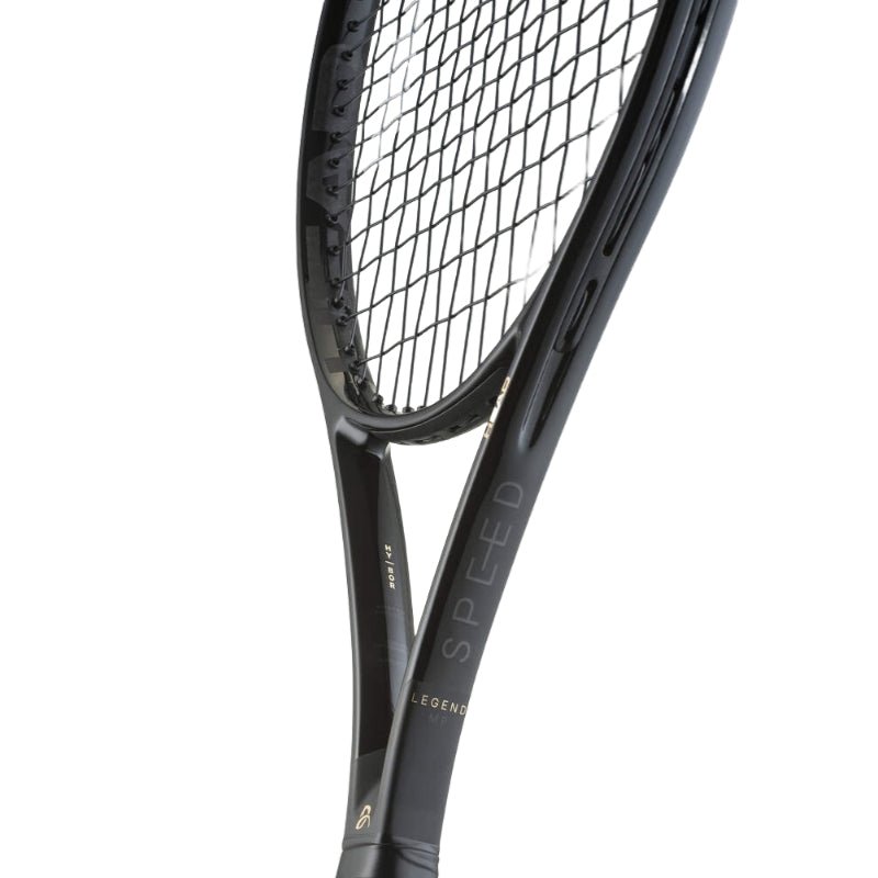 HEAD SPEED MP LEGEND 2025 (Black/Gold) 300g Tennis Racquet - Strung & Free Grip - Gem Sports