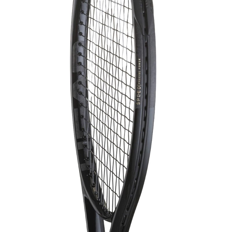 HEAD SPEED MP LEGEND 2025 (Black/Gold) 300g Tennis Racquet - Strung & Free Grip - Gem Sports