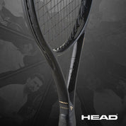 HEAD SPEED PRO LEGEND 2025 (Black/Gold) 310g Tennis Racquet - Strung & Free Grip - Gem Sports