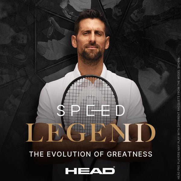 HEAD SPEED PRO LEGEND 2025 (Black/Gold) 310g Tennis Racquet - Strung & Free Grip - Gem Sports