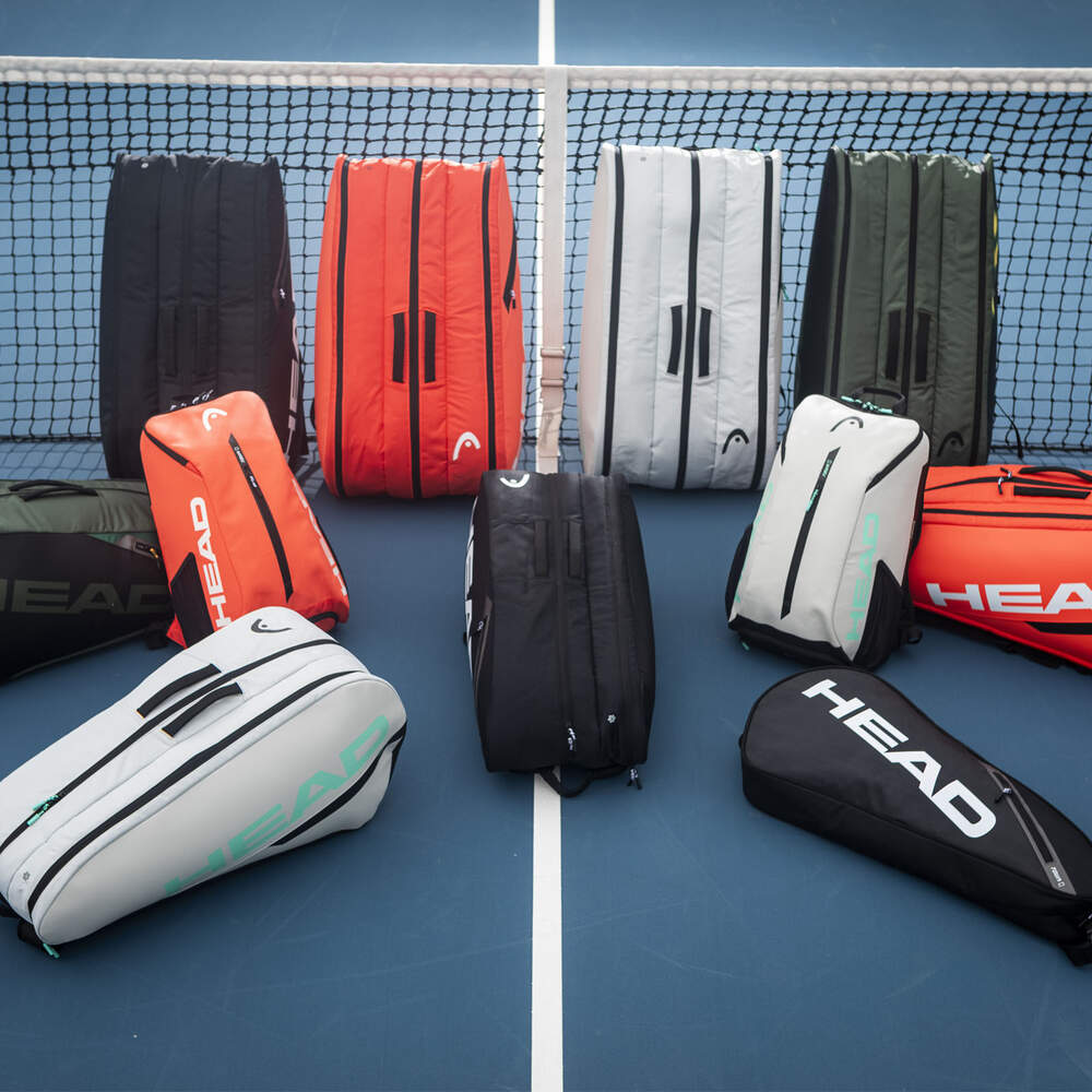 HEAD Tour Racquet Bag S (3 pcs) - Black/White - Gem Sports