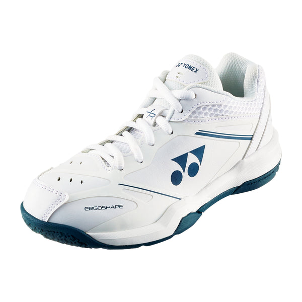 YONEX Power Cushion 65 JUNIOR (4th Gen) Badminton Shoes - White