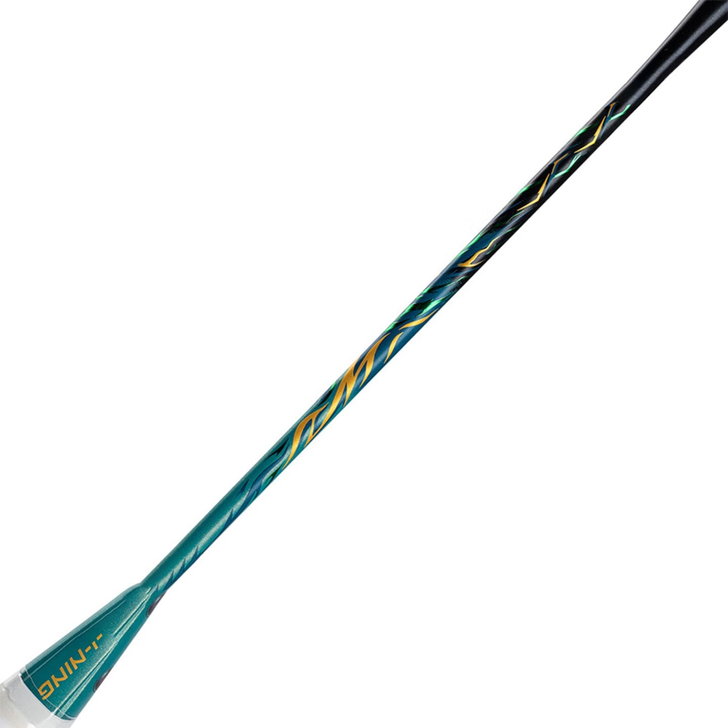 LI - NING 2025 AXFORCE 100 II (Storm Green) Badminton Racquet – Unstrung & Free Grip - Gem Sports