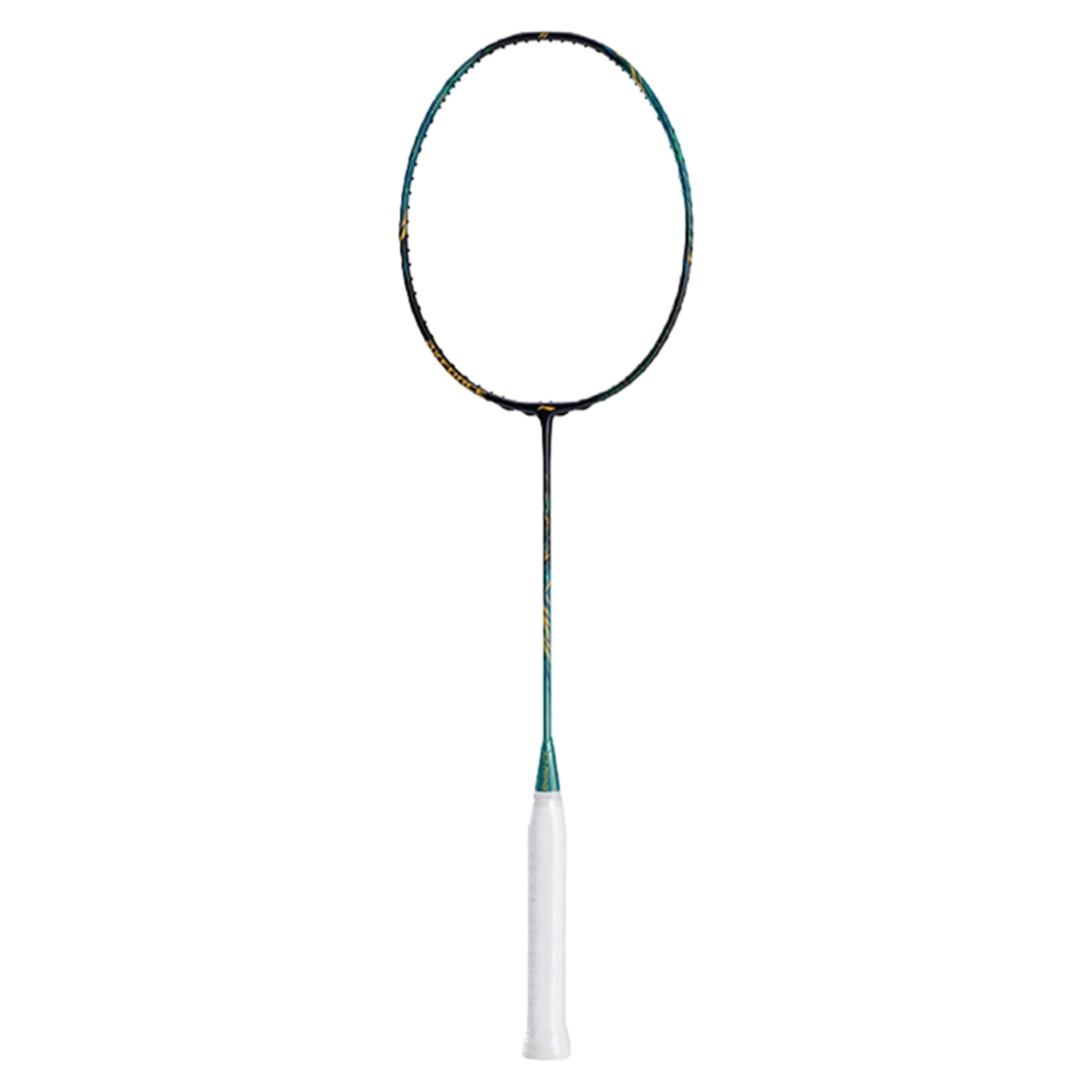 LI - NING 2025 AXFORCE 100 II (Storm Green) Badminton Racquet – Unstrung & Free Grip - Gem Sports