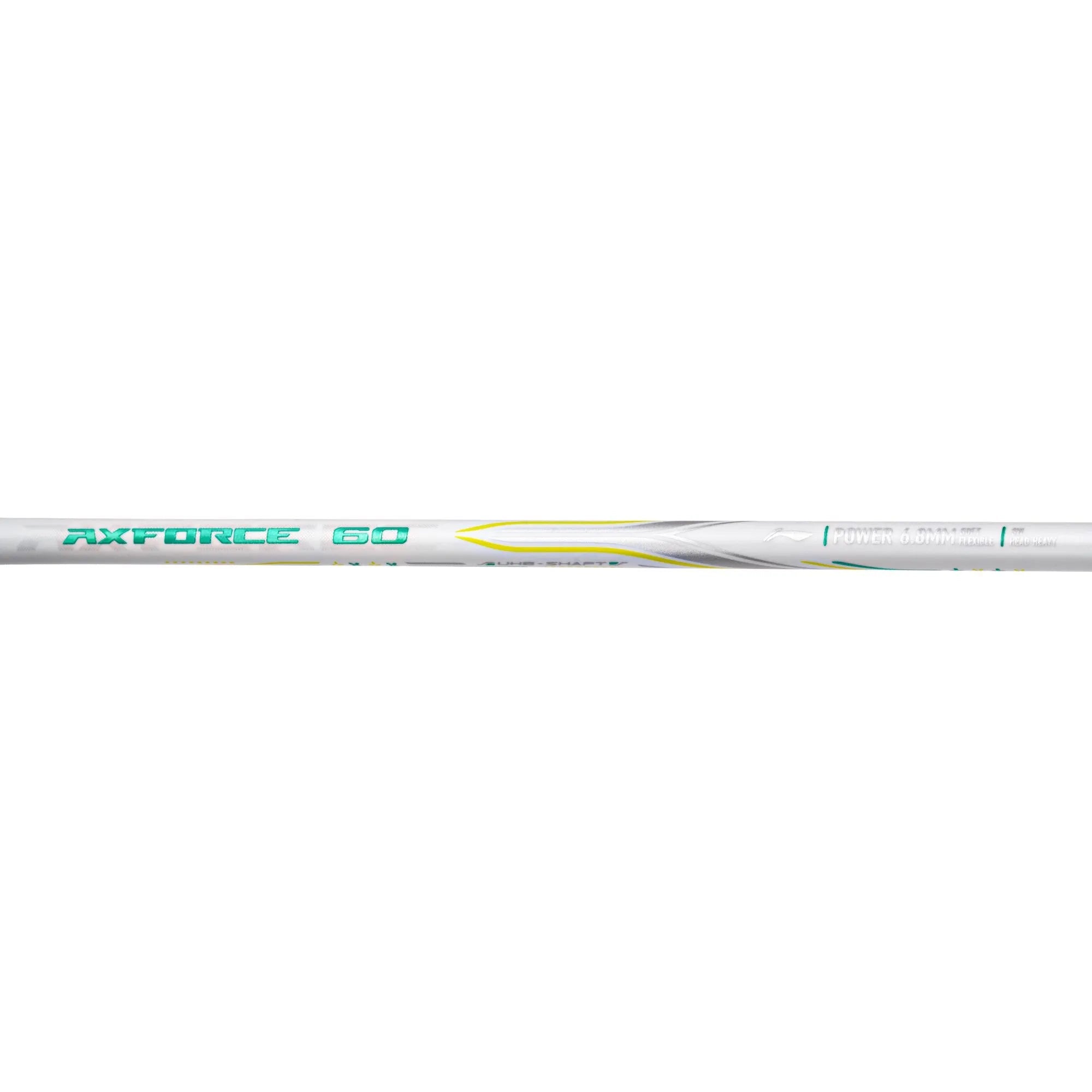 LI - NING AXFORCE 60 White Badminton Racquet - Gem Sports