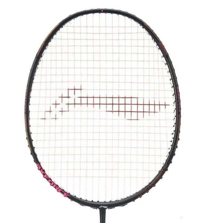 LI - NING AxForce 80 Badminton Racquet Black/Gold - Gem Sports