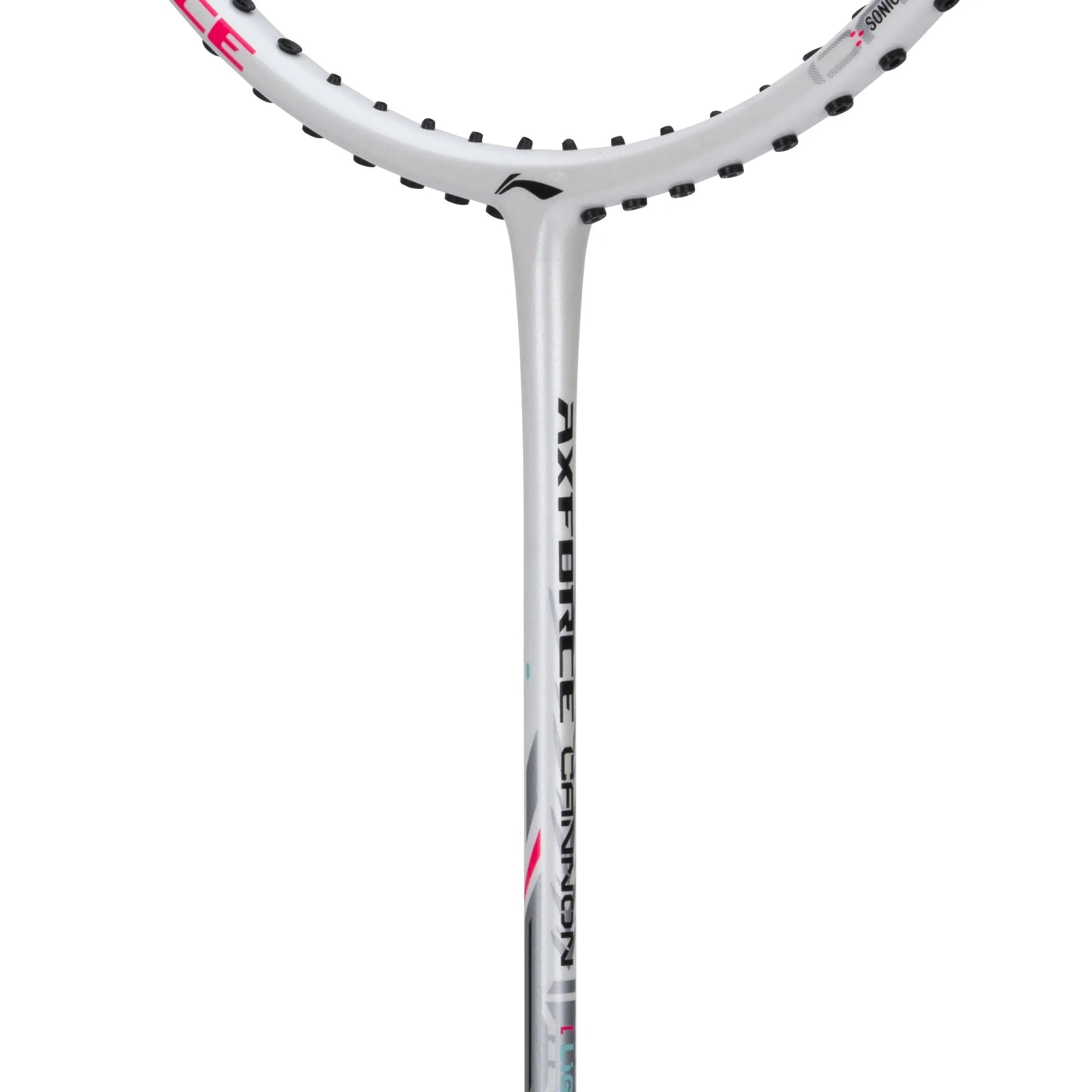 LI - NING AXFORCE Cannon Light White Badminton Racquet Unstrung - Gem Sports