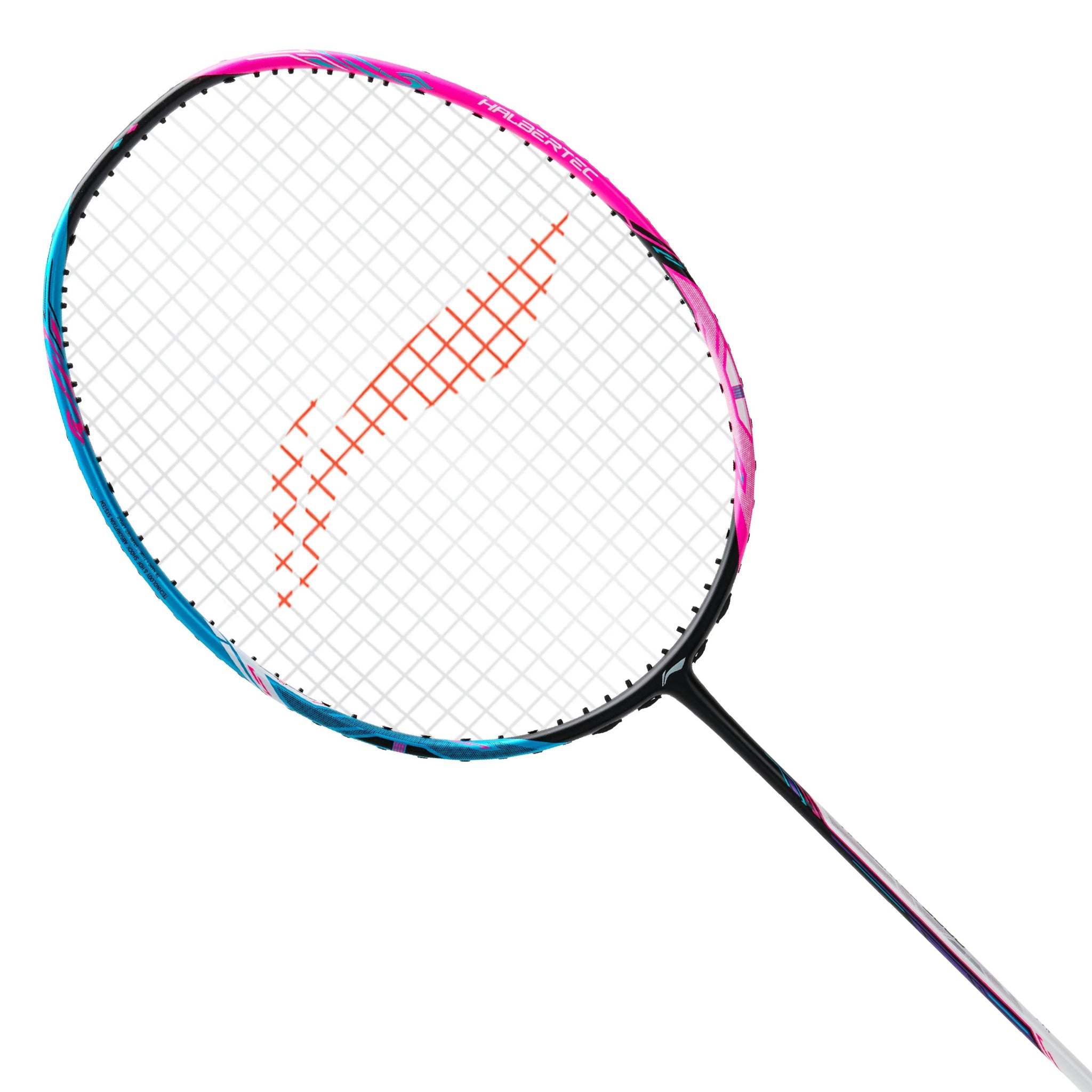 LI - NING HALBERTEC 8000 Black/Blue/Pink Badminton Racquet - Gem Sports