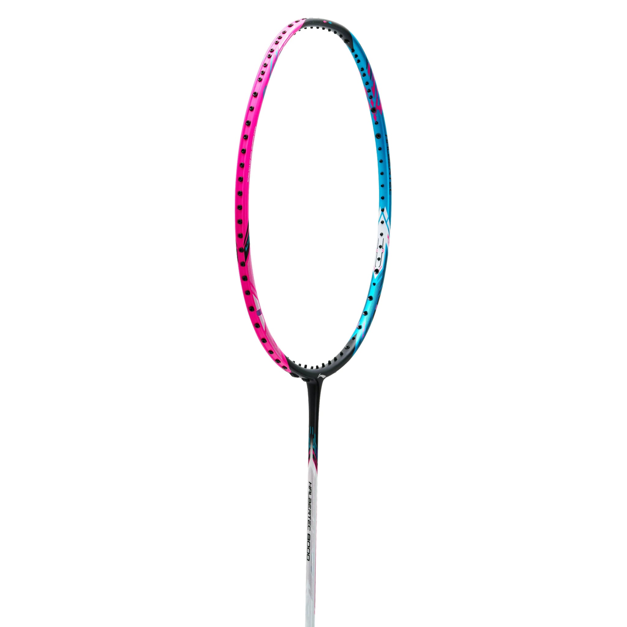 LI - NING HALBERTEC 8000 Black/Blue/Pink Badminton Racquet - Gem Sports