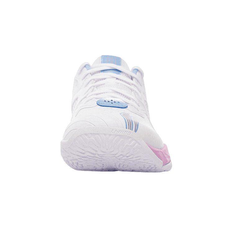 LI - NING RANGER VI Lite Badminton Shoes White/Pink Blue UNISEX AYTS012 - 1 - Gem Sports