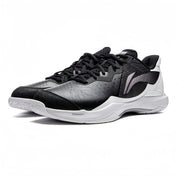 LI - NING THUNDER NEW AYZU015 - 4 WIDE Badminton Shoes - Black/White - Gem Sports